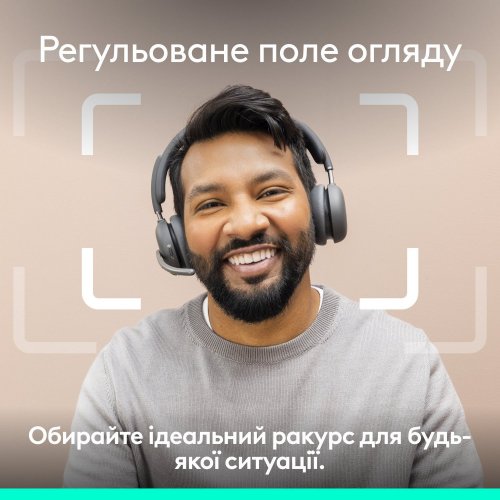 Купити Веб-камера Logitech Brio 4К (960-001718) Graphite - ціна в Києві, Львові, Вінниці, Хмельницькому, Франківську, Україні | інтернет-магазин TELEMART.UA фото
