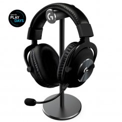 Навушники Logitech PRO X Gaming with Stand (991-000358) Black