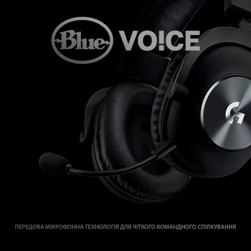 Купить Наушники Logitech PRO X Gaming with Stand (991-000358) Black - цена в Харькове, Киеве, Днепре, Одессе
в интернет-магазине Telemart фото
