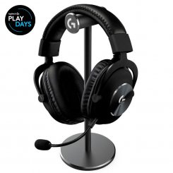 Наушники Logitech PRO X Gaming with Stand (991-000358) Black