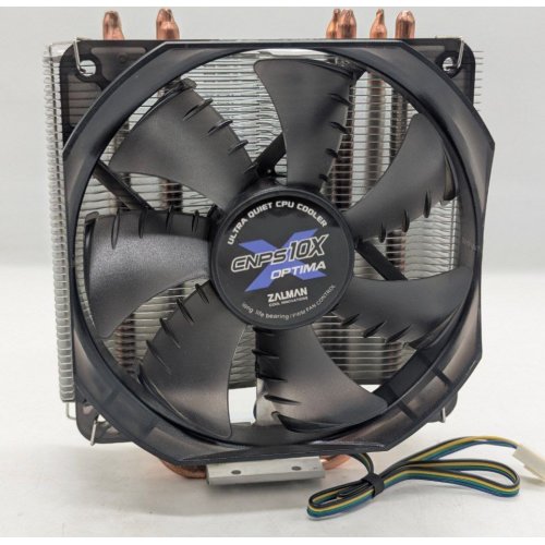 Купить Кулер Zalman CNPS10X Optima (Восстановлено продавцом, 766439) с проверкой совместимости: обзор, характеристики, цена в Киеве, Днепре, Одессе, Харькове, Украине | интернет-магазин TELEMART.UA фото