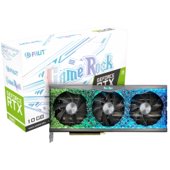 Відеокарта Palit GeForce RTX 3080 GameRock 10240MB (NED3080U19IA-1020G) (Відновлено продавцем, 766442)