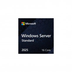 ПО для сервера Microsoft Windows Server 2025 Standard 16 Core EN, ОЕМ на DVD носителе (EP2-25187)