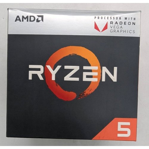 Купить Процессор AMD Ryzen 5 2400G 3.6(3.9)GHz sAM4 Box (YD2400C5FBBOX) (Восстановлено продавцом, 766580) с проверкой совместимости: обзор, характеристики, цена в Киеве, Днепре, Одессе, Харькове, Украине | интернет-магазин TELEMART.UA фото