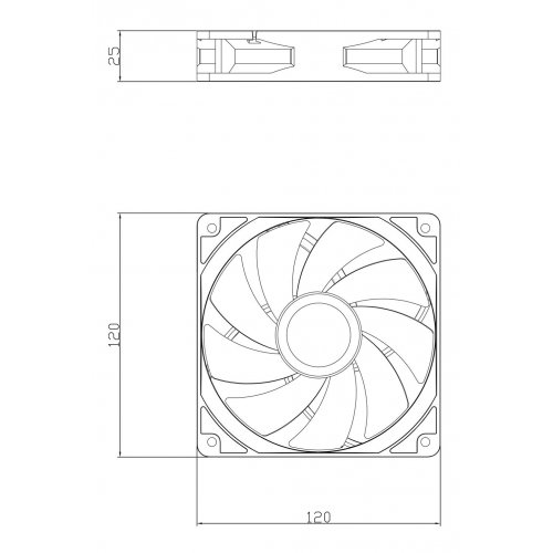 Купить Кулер для корпуса Thermalright TL-C12C White с проверкой совместимости: обзор, характеристики, цена в Киеве, Днепре, Одессе, Харькове, Украине | интернет-магазин TELEMART.UA фото
