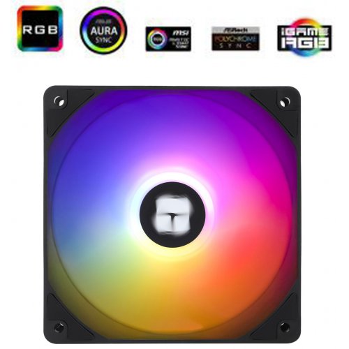 Кулер для корпуса Thermalright TL-C12C-S Black купити з перевіркою сумісності: огляд, характеристики, ціна у Києві, Львові, Вінниці, Хмельницькому, Івано-Франківську, Україні | інтернет-магазин TELEMART.UA фото