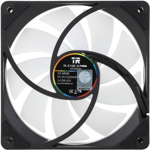 Купить Набор кулеров для корпуса Thermalright TL-C12C-S 3 in 1 Black с проверкой совместимости: обзор, характеристики, цена в Киеве, Днепре, Одессе, Харькове, Украине | интернет-магазин TELEMART.UA фото