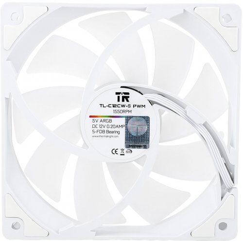 Купить Набор кулеров для корпуса Thermalright TL-C12C-S 3 in 1 White с проверкой совместимости: обзор, характеристики, цена в Киеве, Днепре, Одессе, Харькове, Украине | интернет-магазин TELEMART.UA фото