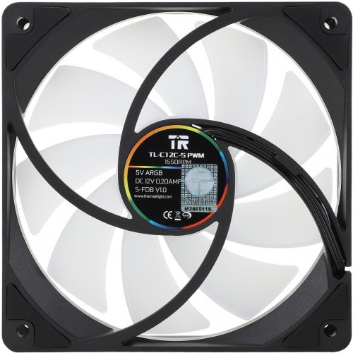 Купить Набор кулеров для корпуса Thermalright TL-C12C-S 5 in 1 Black с проверкой совместимости: обзор, характеристики, цена в Киеве, Днепре, Одессе, Харькове, Украине | интернет-магазин TELEMART.UA фото