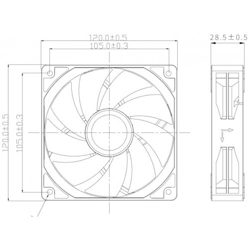 Купить Кулер для корпуса Thermalright TL-C12C-X28 White с проверкой совместимости: обзор, характеристики, цена в Киеве, Днепре, Одессе, Харькове, Украине | интернет-магазин TELEMART.UA фото