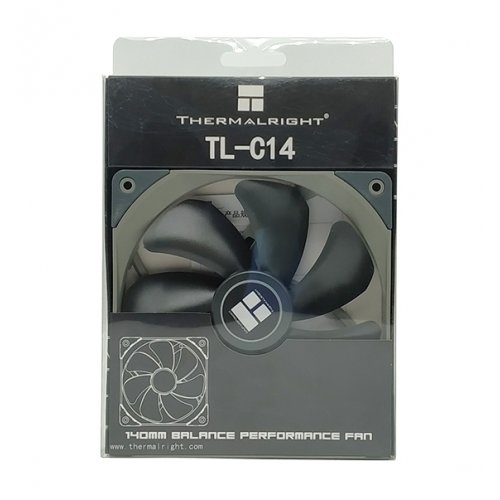Кулер для корпуса Thermalright TL-C14 Grey купити з перевіркою сумісності: огляд, характеристики, ціна у Києві, Львові, Вінниці, Хмельницькому, Івано-Франківську, Україні | інтернет-магазин TELEMART.UA фото