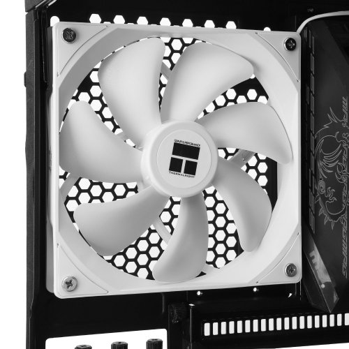Кулер для корпуса Thermalright TL-C14C White купити з перевіркою сумісності: огляд, характеристики, ціна у Києві, Львові, Вінниці, Хмельницькому, Івано-Франківську, Україні | інтернет-магазин TELEMART.UA фото