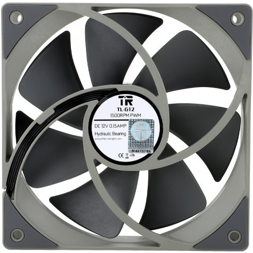 Кулер для корпуса Thermalright TL-G12 Grey купити з перевіркою сумісності: огляд, характеристики, ціна у Києві, Львові, Вінниці, Хмельницькому, Івано-Франківську, Україні | інтернет-магазин TELEMART.UA фото