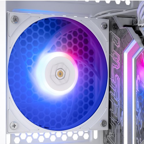 Кулер для корпуса Thermalright TL-H12015-S White купити з перевіркою сумісності: огляд, характеристики, ціна у Києві, Львові, Вінниці, Хмельницькому, Івано-Франківську, Україні | інтернет-магазин TELEMART.UA фото