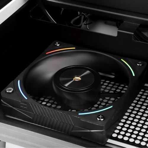 Кулер для корпуса Thermalright TL-K12R Black купити з перевіркою сумісності: огляд, характеристики, ціна у Києві, Львові, Вінниці, Хмельницькому, Івано-Франківську, Україні | інтернет-магазин TELEMART.UA фото