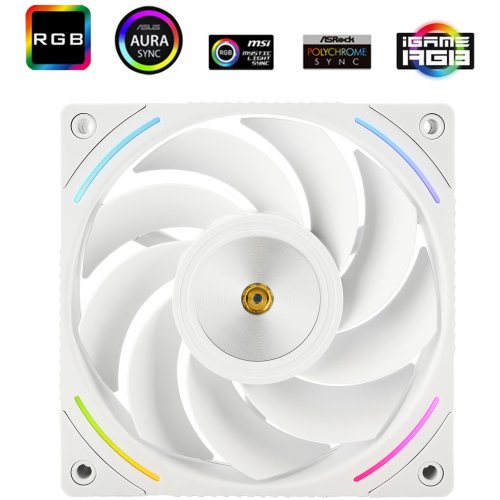 Кулер для корпуса Thermalright TL-K12R White купити з перевіркою сумісності: огляд, характеристики, ціна у Києві, Львові, Вінниці, Хмельницькому, Івано-Франківську, Україні | інтернет-магазин TELEMART.UA фото
