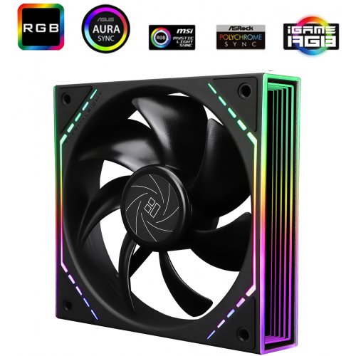 Купить Кулер для корпуса Thermalright TL-M12 Black с проверкой совместимости: обзор, характеристики, цена в Киеве, Днепре, Одессе, Харькове, Украине | интернет-магазин TELEMART.UA фото