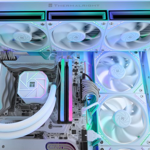 Кулер для корпуса Thermalright TL-M12 White купити з перевіркою сумісності: огляд, характеристики, ціна у Києві, Львові, Вінниці, Хмельницькому, Івано-Франківську, Україні | інтернет-магазин TELEMART.UA фото