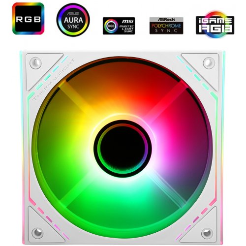 Купить Кулер для корпуса Thermalright TL-M12-S White с проверкой совместимости: обзор, характеристики, цена в Киеве, Днепре, Одессе, Харькове, Украине | интернет-магазин TELEMART.UA фото