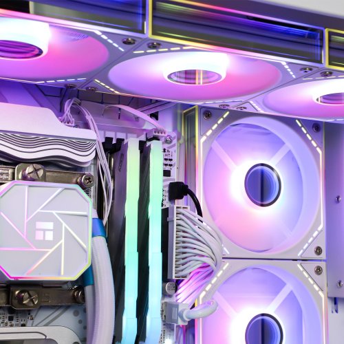 Купить Кулер для корпуса Thermalright TL-M12-S White с проверкой совместимости: обзор, характеристики, цена в Киеве, Днепре, Одессе, Харькове, Украине | интернет-магазин TELEMART.UA фото