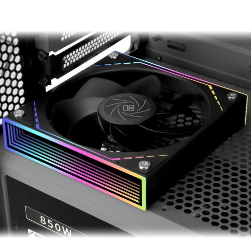 Кулер для корпуса Thermalright TL-M12R Black купити з перевіркою сумісності: огляд, характеристики, ціна у Києві, Львові, Вінниці, Хмельницькому, Івано-Франківську, Україні | інтернет-магазин TELEMART.UA фото