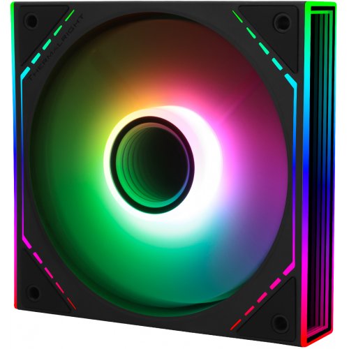 Кулер для корпуса Thermalright TL-M12R-S Black купити з перевіркою сумісності: огляд, характеристики, ціна у Києві, Львові, Вінниці, Хмельницькому, Івано-Франківську, Україні | інтернет-магазин TELEMART.UA фото