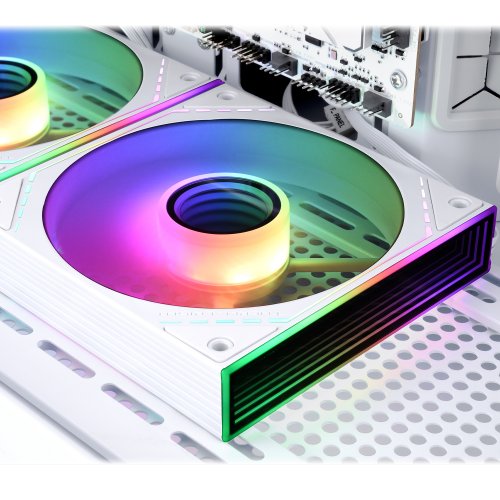 Купить Кулер для корпуса Thermalright TL-M12R-S White с проверкой совместимости: обзор, характеристики, цена в Киеве, Днепре, Одессе, Харькове, Украине | интернет-магазин TELEMART.UA фото