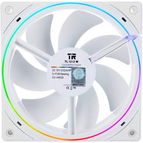 Набір кулерів для корпусу Thermalright TL-S12 3 in 1 White купити з перевіркою сумісності: огляд, характеристики, ціна у Києві, Львові, Вінниці, Хмельницькому, Івано-Франківську, Україні | інтернет-магазин TELEMART.UA фото