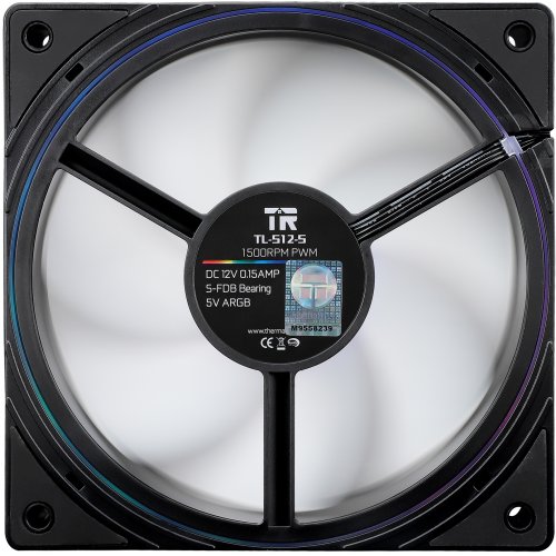 Набір кулерів для корпусу Thermalright TL-S12-S 3 in 1 Black купити з перевіркою сумісності: огляд, характеристики, ціна у Києві, Львові, Вінниці, Хмельницькому, Івано-Франківську, Україні | інтернет-магазин TELEMART.UA фото