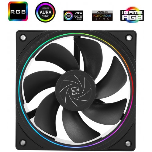 Купить Кулер для корпуса Thermalright TL-S12R Black с проверкой совместимости: обзор, характеристики, цена в Киеве, Днепре, Одессе, Харькове, Украине | интернет-магазин TELEMART.UA фото