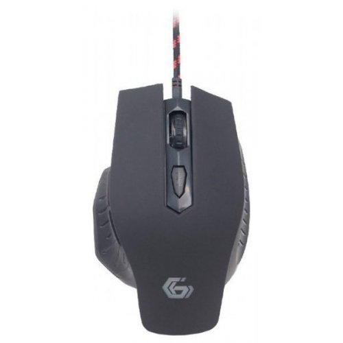 Купити Миша Gembird MUSG-08 Black - ціна в Києві, Львові, Вінниці, Хмельницькому, Франківську, Україні | інтернет-магазин TELEMART.UA фото