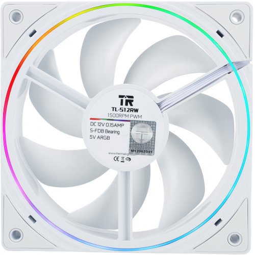 Купить Кулер для корпуса Thermalright TL-S12R White с проверкой совместимости: обзор, характеристики, цена в Киеве, Днепре, Одессе, Харькове, Украине | интернет-магазин TELEMART.UA фото