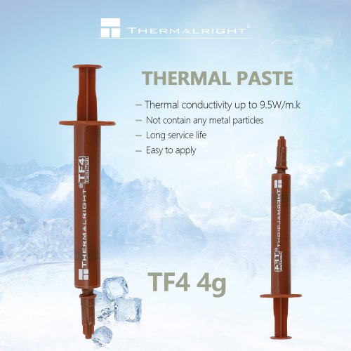 Купити Термопаста Thermalright TF4 4g - ціна в Києві, Львові, Вінниці, Хмельницькому, Франківську, Україні | інтернет-магазин TELEMART.UA фото