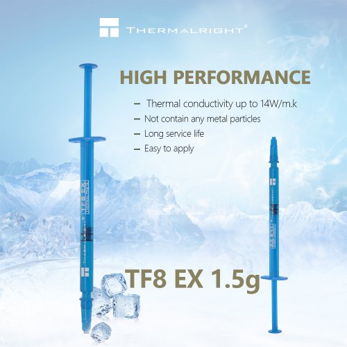 Купить Термопаста Thermalright TF8 EX 1.5g - цена в Харькове, Киеве, Днепре, Одессе
в интернет-магазине Telemart фото