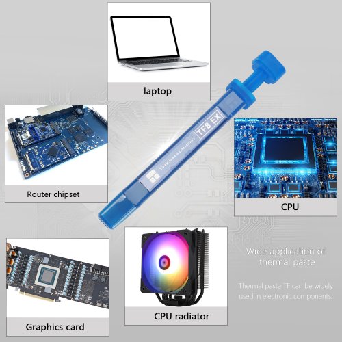 Купити Термопаста Thermalright TF8 EX 2.9g - ціна в Києві, Львові, Вінниці, Хмельницькому, Франківську, Україні | інтернет-магазин TELEMART.UA фото