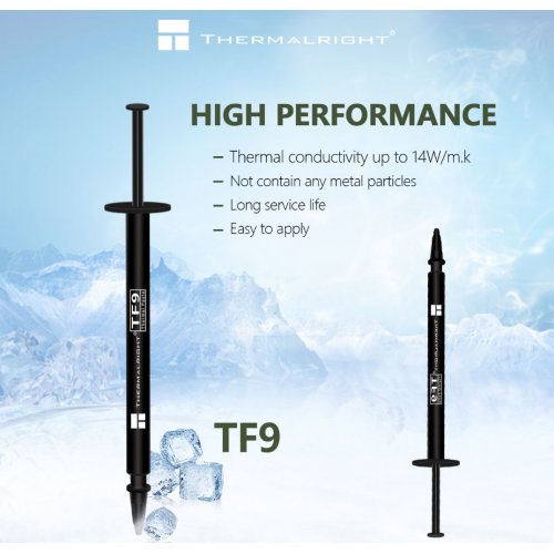 Купити Термопаста Thermalright TF9 2.9g - ціна в Києві, Львові, Вінниці, Хмельницькому, Франківську, Україні | інтернет-магазин TELEMART.UA фото