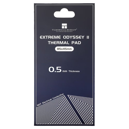 Купити Термопрокладка Thermalright Thermal Pad Extreme Odyssey II 85x45x0.5mm - ціна в Києві, Львові, Вінниці, Хмельницькому, Франківську, Україні | інтернет-магазин TELEMART.UA фото