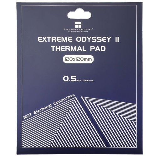 Купить Термопрокладка Thermalright Thermal Pad Extreme Odyssey II 120x120x0.5mm - цена в Харькове, Киеве, Днепре, Одессе
в интернет-магазине Telemart фото