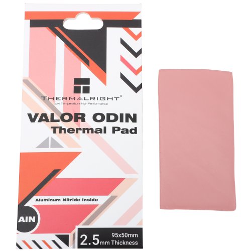 Купить Термопрокладка Thermalright Thermal Pad Valor Odin 95x50x2.5mm - цена в Харькове, Киеве, Днепре, Одессе
в интернет-магазине Telemart фото
