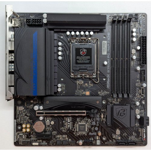 Материнська плата AsRock B760M PG Riptide (s1700, Intel B760) (Відновлено продавцем, 766742) купити з перевіркою сумісності: огляд, характеристики, ціна у Києві, Львові, Вінниці, Хмельницькому, Івано-Франківську, Україні | інтернет-магазин TELEMART.UA фото