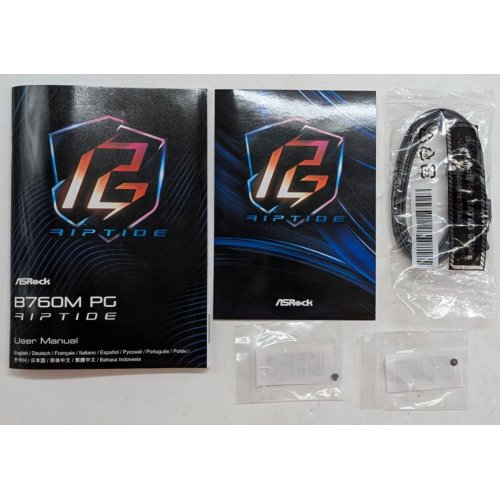 Материнська плата AsRock B760M PG Riptide (s1700, Intel B760) (Відновлено продавцем, 766742) купити з перевіркою сумісності: огляд, характеристики, ціна у Києві, Львові, Вінниці, Хмельницькому, Івано-Франківську, Україні | інтернет-магазин TELEMART.UA фото
