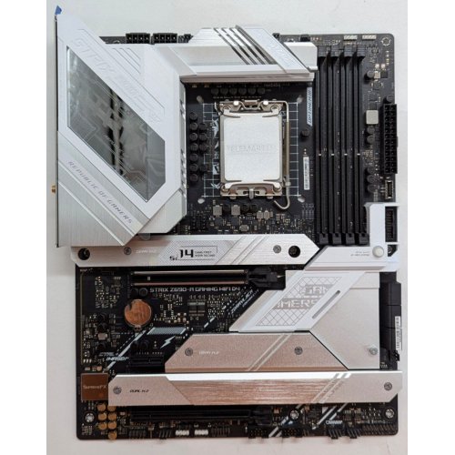 Купить Материнская плата Asus ROG STRIX Z690-A GAMING (WI-FI) D4 (s1700, Intel Z690) (Восстановлено продавцом, 766745) с проверкой совместимости: обзор, характеристики, цена в Киеве, Днепре, Одессе, Харькове, Украине | интернет-магазин TELEMART.UA фото