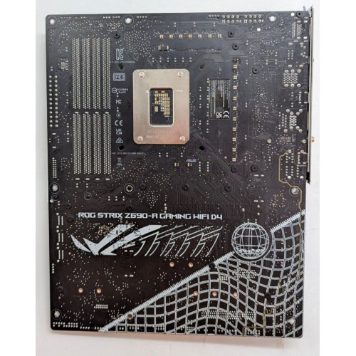Купить Материнская плата Asus ROG STRIX Z690-A GAMING (WI-FI) D4 (s1700, Intel Z690) (Восстановлено продавцом, 766745) с проверкой совместимости: обзор, характеристики, цена в Киеве, Днепре, Одессе, Харькове, Украине | интернет-магазин TELEMART.UA фото