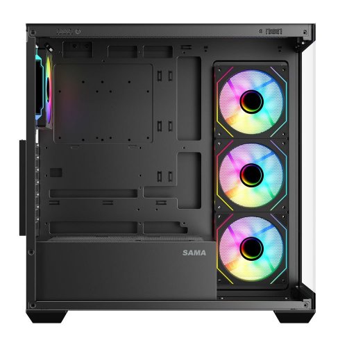 Купить Уценка корпус SAMA SV-01 без БП Black (Следы установки, 766776) с проверкой совместимости: обзор, характеристики, цена в Киеве, Днепре, Одессе, Харькове, Украине | интернет-магазин TELEMART.UA фото