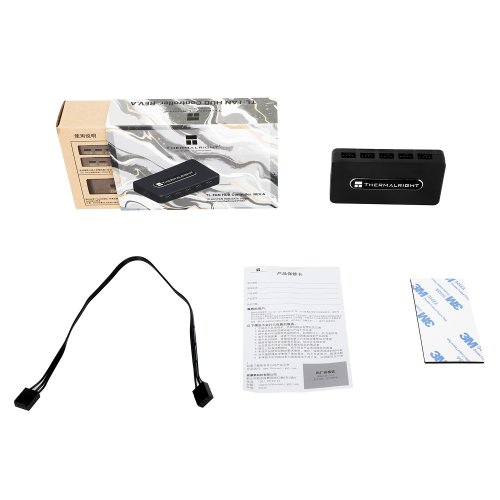 Купить Хаб для вентиляторов Thermalright FAN HUB Controller REV.A - цена в Харькове, Киеве, Днепре, Одессе
в интернет-магазине Telemart фото