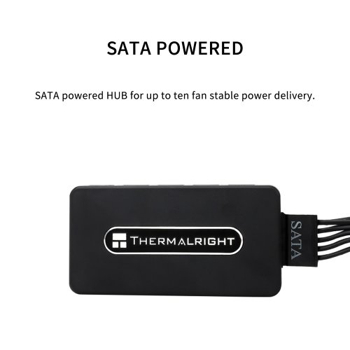 Купить Хаб для вентиляторов Thermalright FAN HUB Controller REV.A - цена в Харькове, Киеве, Днепре, Одессе
в интернет-магазине Telemart фото