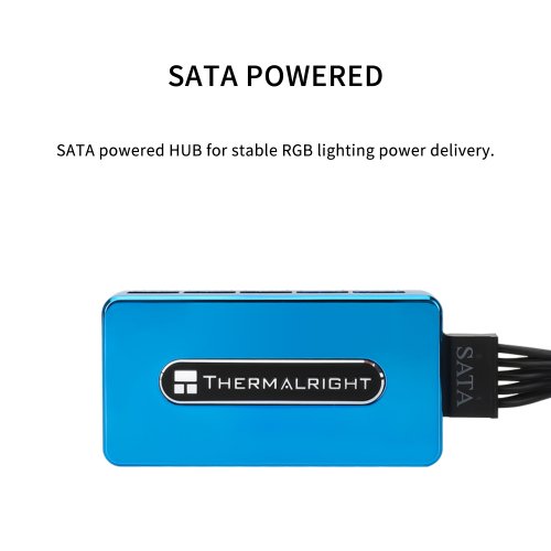 Купити Контролер підсвічування Thermalright RGB HUB Controller Rev.A - ціна в Києві, Львові, Вінниці, Хмельницькому, Франківську, Україні | інтернет-магазин TELEMART.UA фото