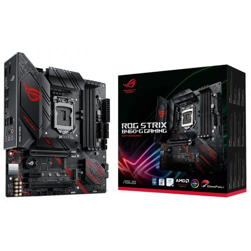 Материнська плата Asus ROG STRIX B460-G GAMING (s1200, Intel B460) (Відновлено продавцем, 766914) купити з перевіркою сумісності: огляд, характеристики, ціна у Києві, Львові, Вінниці, Хмельницькому, Івано-Франківську, Україні | інтернет-магазин TELEMART.UA фото