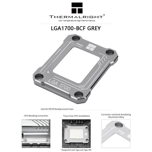 Купити Установчий комплект Thermalright LGA1700 BCF Gray - ціна в Києві, Львові, Вінниці, Хмельницькому, Франківську, Україні | інтернет-магазин TELEMART.UA фото