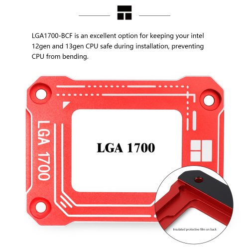 Купити Установчий комплект Thermalright LGA1700 BCF Red - ціна в Києві, Львові, Вінниці, Хмельницькому, Франківську, Україні | інтернет-магазин TELEMART.UA фото